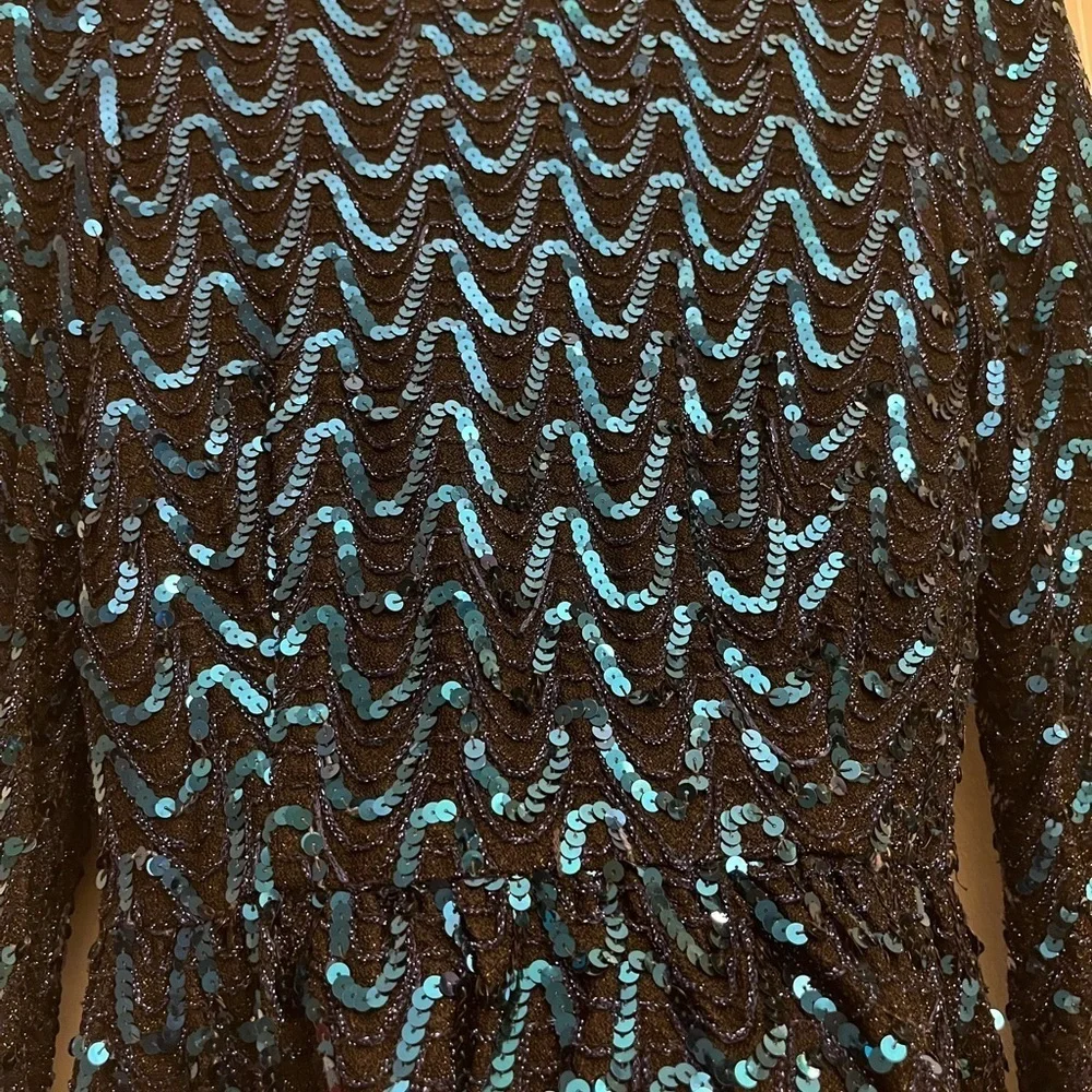 Vintage Sequin Jacket / Top – Paillette Party